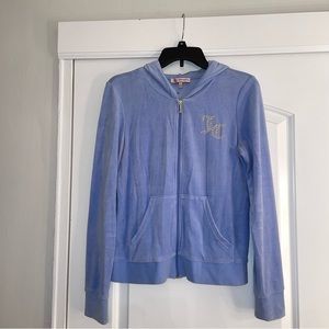 Juicy Couture velour track jacket
